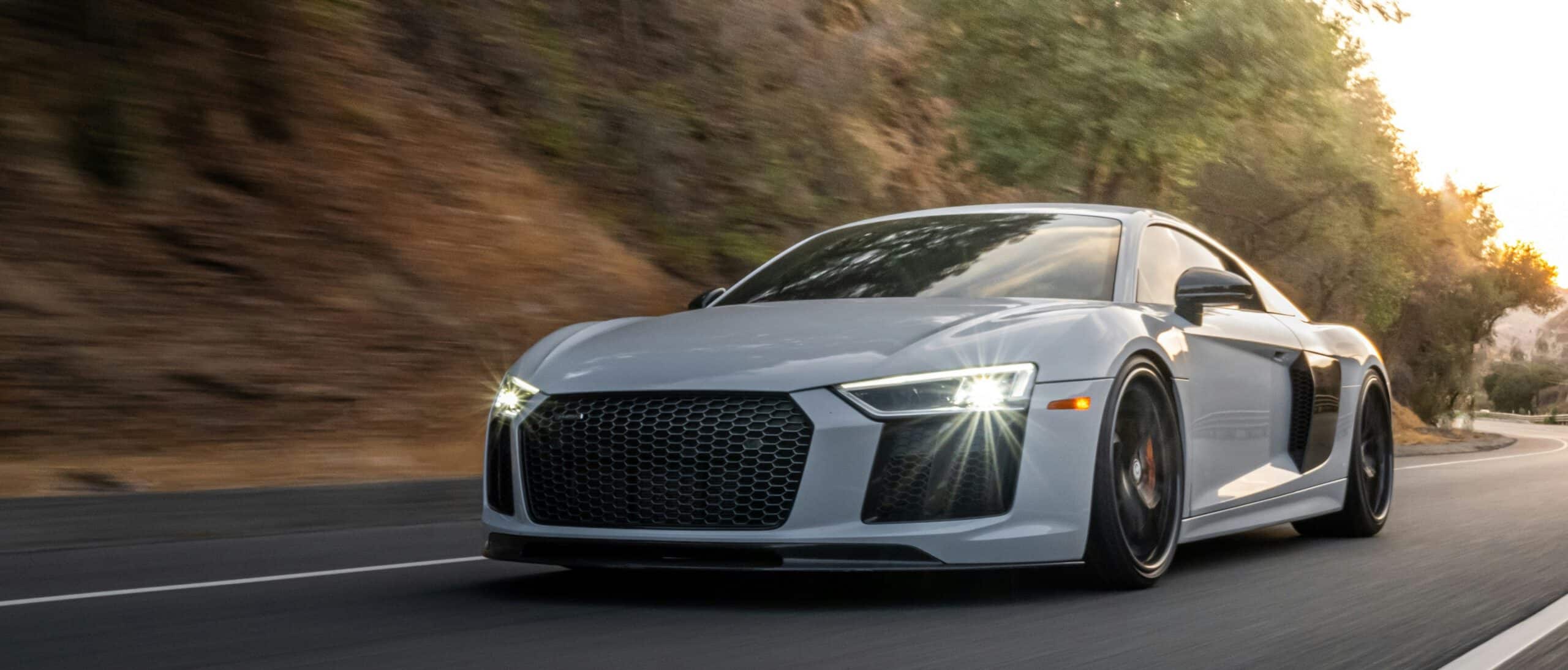 image of audi supercar for luxury towing